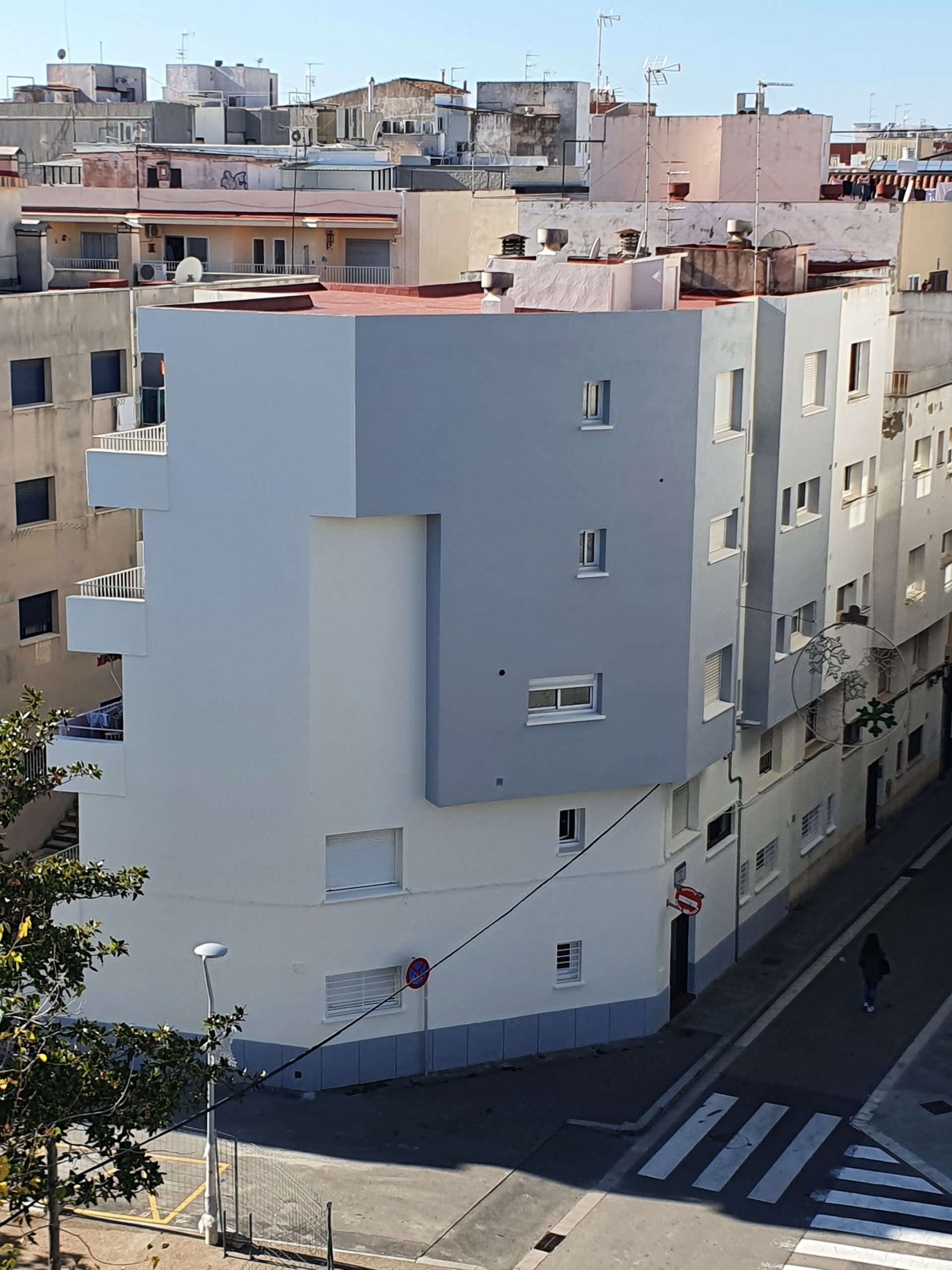 Rehabilitación de fachada en edificio de Calafell Masmel Reformas